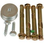 Wall Anchor Fixing Kit for Gun Safe Securement