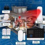 Swokely Wireless Home Security Alarm System with Alexa