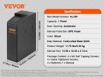 VEVOR Steel Pistol Safe with Quick Access Lock