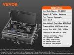 VEVOR Steel Pistol Safe with Quick Access Lock