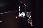 Compact Gun Cabinet for 10 Rifles & Ammo