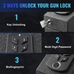 Biometric Quick Access Handgun Gun Safe