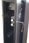 6 Gun Cabinet with Ammo Safe and Storage