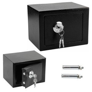 Heavy-Duty Fireproof Steel Safe for Valuables