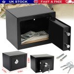 Heavy-Duty Fireproof Steel Safe for Valuables