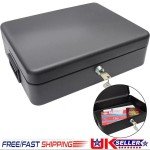 Large Fireproof Security Lock Box for Home