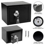 Heavy-Duty Fireproof Steel Safe for Valuables