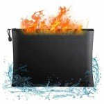 Fireproof Waterproof Money Bag for Cash & Documents
