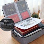 Fireproof Waterproof Document Storage and Lock Box