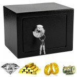 Heavy-Duty Fireproof Steel Safe for Valuables