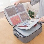 Fireproof Waterproof Document Storage and Lock Box