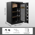 Fireproof Waterproof Home Security Safe Box