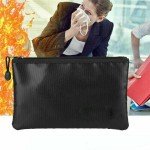 Fireproof Waterproof Money Bag for Cash & Documents