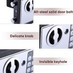 4.6L Heavy-Duty Fireproof Steel Security Safe