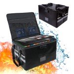 Fireproof Lockable Document Organizer Box
