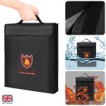 Fireproof and Waterproof Document Storage Pouch