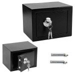 Heavy-Duty Fireproof Solid Steel Safe for Valuables