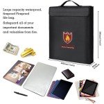 Fireproof and Waterproof Document Storage Pouch