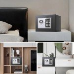 4.6L Heavy-Duty Fireproof Steel Security Safe
