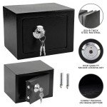 Heavy-Duty Fireproof Steel Safe for Valuables