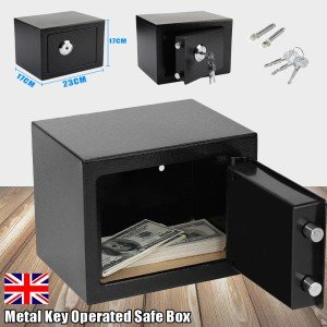 Fireproof Home Office Safe with Key Lock
