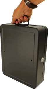 Fireproof Large Security Lock Box for Documents