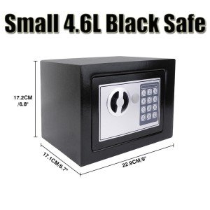 Heavy-Duty Fireproof Steel Safe for Valuables
