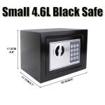 Heavy-Duty Fireproof Steel Safe for Valuables