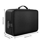 Fireproof Lockable Document Storage Organizer