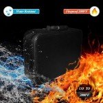 Fireproof A4 Document Box with Lock and Waterproof Design