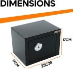 Heavy Duty Fireproof Solid Steel Safe for Valuables