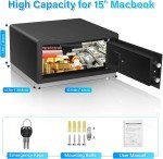 Fireproof 30L Safe Box with Automatic Lock