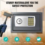 8.5L Heavy-Duty Fireproof Steel Safe for Valuables