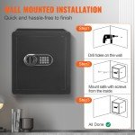 Secure 50L Digital Steel Safe Box with Keys