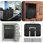Fireproof Lockable Document Storage Organizer