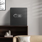 Secure 50L Digital Steel Safe Box with Keys