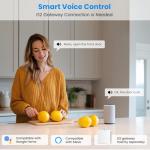 biquole Smart Lock, Fingerprint Deadbolt Door Lock,7-in-1 Keyless Entry Door Lock with App Control,Electronic Touchscreen Keypad,Biometric Door Locks for Front Door