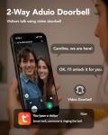 Devo G1 Video Smart Lock, 3-in-1 Camera+Doorbell+Fingerprint Keyless Entry Door Lock, Wi-Fi Smart Deadbolt Lock for Front Door, App Remote Control, Human Detection, IP65 Waterproof, BHMA Grade 3