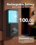 Devo G1 Video Smart Lock, 3-in-1 Camera+Doorbell+Fingerprint Keyless Entry Door Lock, Wi-Fi Smart Deadbolt Lock for Front Door, App Remote Control, Human Detection, IP65 Waterproof, BHMA Grade 3