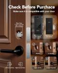 Devo G1 Video Smart Lock, 3-in-1 Camera+Doorbell+Fingerprint Keyless Entry Door Lock, Wi-Fi Smart Deadbolt Lock for Front Door, App Remote Control, Human Detection, IP65 Waterproof, BHMA Grade 3