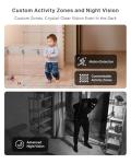 WiFi 1080p Indoor Security Camera with Motion Detection