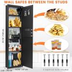 Fireproof In-Wall Safe with Combination Lock