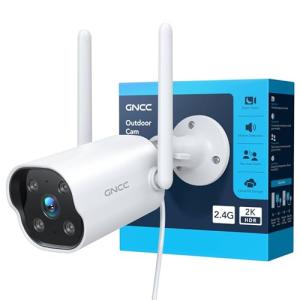 Outdoor 2K Security Camera with Night Vision