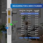 XFORT® High-Security Thumb Turn Euro Cylinder Lock