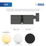 XFORT® High-Security Thumb Turn Euro Cylinder Lock