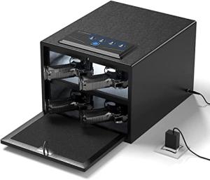 XDeer Biometric Handgun Safe with Quick Access