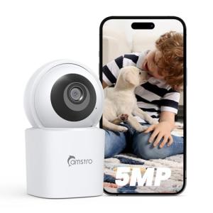 360° Indoor Security Camera with AI Motion Detection