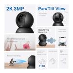 Tapo 360° Indoor Security Camera with Smart Features