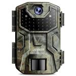 iZEEKER Wildlife Camera 32MP HD, Trail Camera with 940nm No Glow Infrared LEDs Night Vision Motion Activated IP66 Waterproof for Wildlife Watching Garden