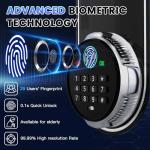 Fireproof Home Safe with Smart Keypad Security
